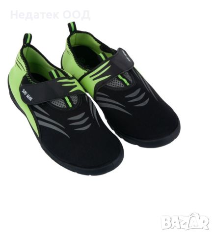 Мъжки, плажни обувки,черни,36-37, снимка 1 - Водни спортове - 46438288