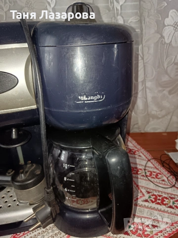 DeLonghi кафемашина - шварц и еспресо, използвана, снимка 2 - Кафемашини - 53064174