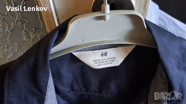 Две памучни ризи H&M като нови , снимка 6 - Ризи - 50593472