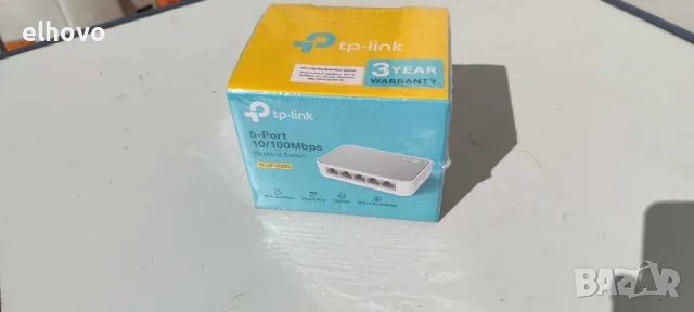 Суич, комутатор TP-Link TL-SF1005D, снимка 4 - Суичове - 49554337