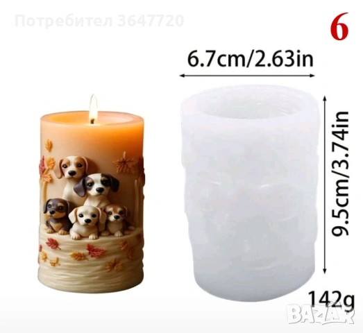 Неизползвани силиконови форми/ молдове, снимка 6 - Други - 53467517