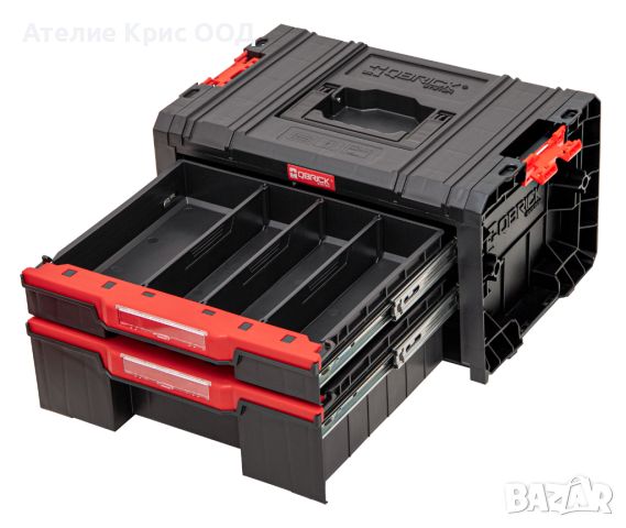 Куфари за инструменти - Qbrick System PRO DRAWER 2 TOOLBOX 2.0 BASIC, снимка 3 - Други машини и части - 45164058