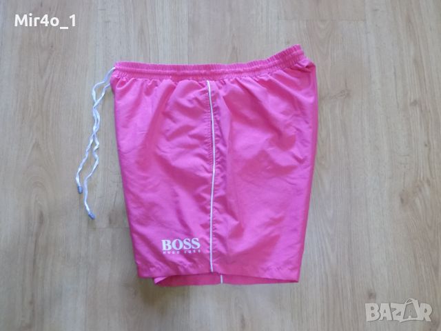 Къси панталони hugo boss шорти гащета бански плажни екип оригинал мъжки XL, снимка 3 - Спортни дрехи, екипи - 46352558