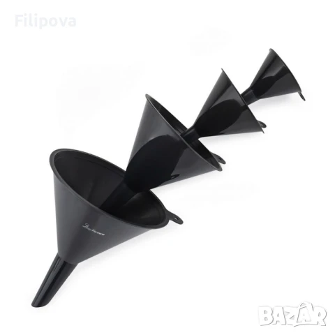 Комплект фунии Luigi Ferrero Prima FR-1243, 4 броя, снимка 4 - Други - 51067793