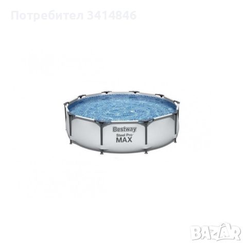 Басейн Bestway Steel Pro Max 3.05-0.76 с помпа , снимка 2 - Басейни и аксесоари - 46683896