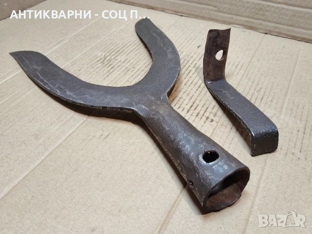 Стар Кован Земеделски Инструмент. / НОМЕР 1569., снимка 2 - Антикварни и старинни предмети - 53661509