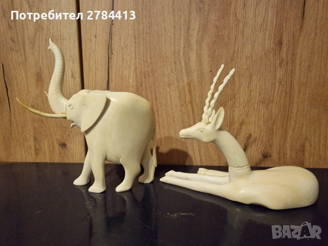 Африкански фигури от слонова кост/ Разпродажба, снимка 7 - Статуетки - 53358479