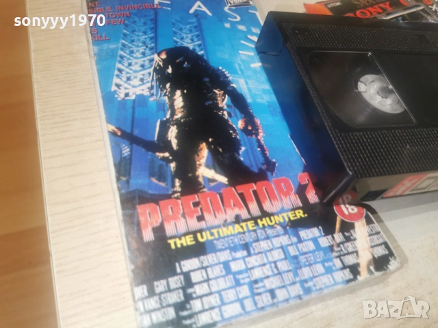 PREDATOR 2 VHS 2912251830, снимка 3 - Други жанрове - 52929897