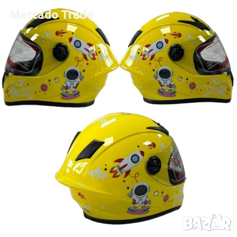 Детска каска, Размер S и M, Син, Червен, Жълт и Розов, снимка 2 - Аксесоари и консумативи - 50572139