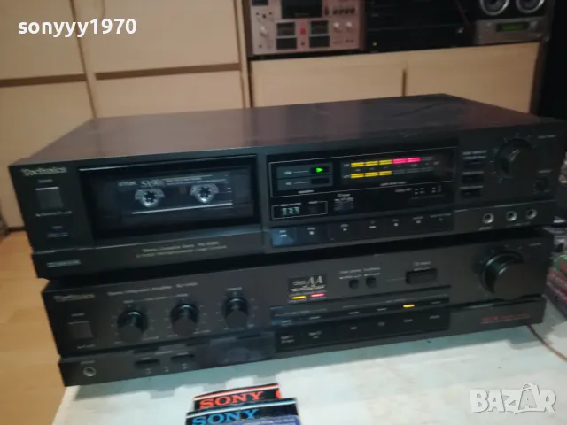 TECHNICS AMPLIFIER+TECHNICS DECK-MADE IN JAPAN 2705250742, снимка 6 - Ресийвъри, усилватели, смесителни пултове - 50439201