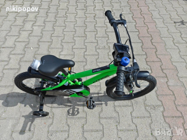 CROSS Велосипед 16" PATROL зелен, снимка 3 - Велосипеди - 53980786