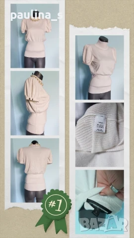 Четири различни броя / Блуза от трико с къс ръкав , снимка 14 - Корсети, бюстиета, топове - 50973495