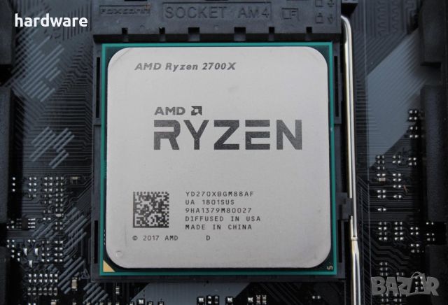 amd ryzen 7 2700x , снимка 1 - Процесори - 46323653