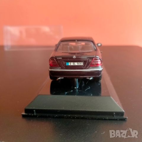 Колекционерска количка Mercedes-Benz S Сlass Maisto 1/43, снимка 12 - Колекции - 46128914