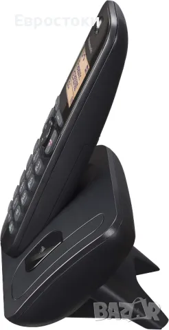 Цифров безжичен DECT телефон Panasonic KX-TGC210FXB с 1 слушалка, снимка 2 - Стационарни телефони и факсове - 47906546