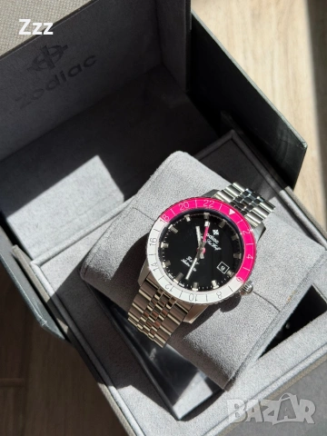 Часовник Zodiac Super Sea Wolf 40mm, снимка 2 - Мъжки - 53933519