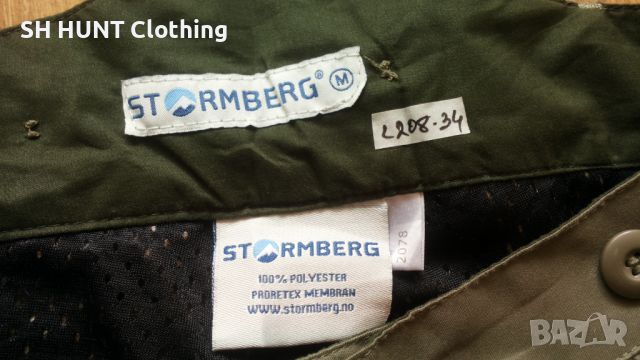 STORMBERG PRORETEX MEMBRAN Trouser размер М за лов панталон вятъроустойчив - 1136, снимка 15 - Екипировка - 46615217