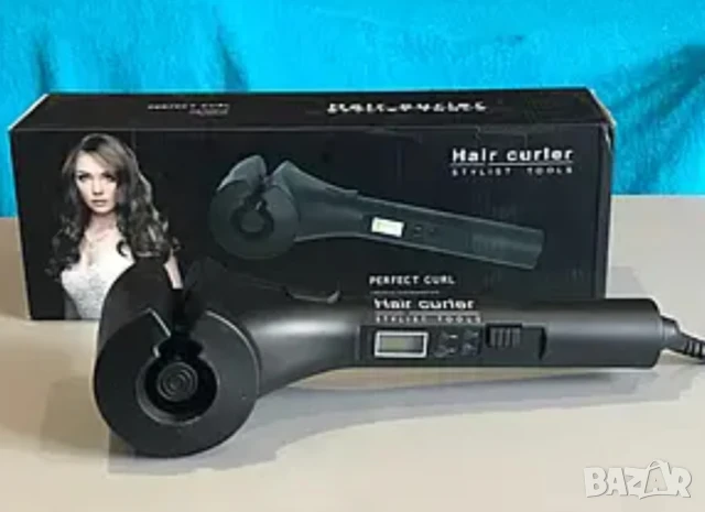 Високотехнологична керамична преса за къдрене на коса с LED дисплей