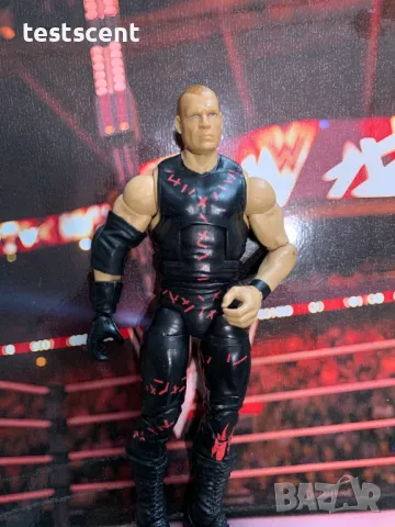 Екшън фигура WWE Kane The Big Red Machine Elite Unmasked figure Кейн mattel wwe, снимка 4 - Колекции - 49511447