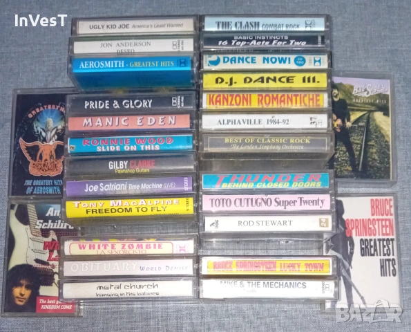 Аудио касети с рок музика, снимка 6 - Аудио касети - 53205227