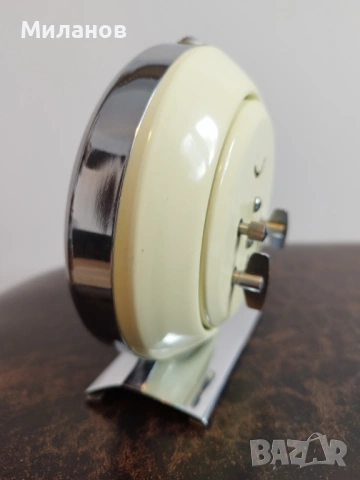 Стар анимиран будилник, настолен часовник, снимка 5 - Антикварни и старинни предмети - 53943017