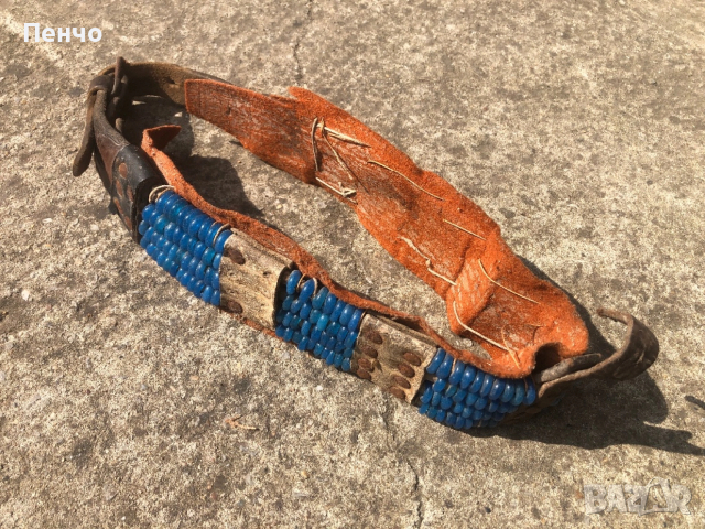 стара  конска амуниция /синци, гердан/, снимка 10 - Антикварни и старинни предмети - 53653775