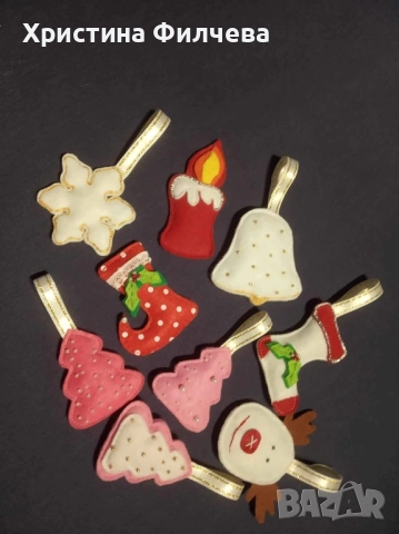 Коледни декорации, снимка 3 - Декорация за дома - 52327405