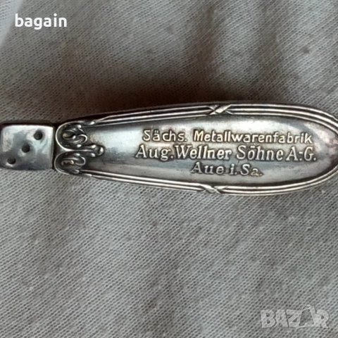 Рядък немски нож., снимка 3 - Ножове - 52691205