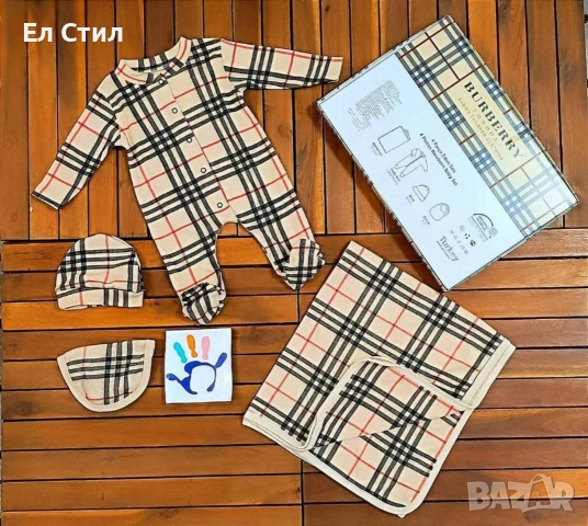 📌Бебешки комплект, памук, снимка 5 - Комплекти за бебе - 53434862