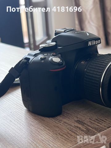 Продавам Nikon D5300 с обектив Nikkor 18-55 mm, снимка 2 - Фотоапарати - 46743599