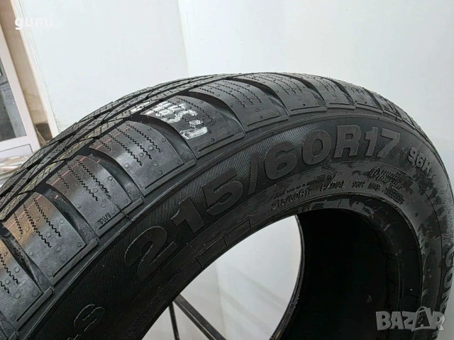 1бр зимна гумa 215/60/17 CONTINENTAL L04854, снимка 2 - Гуми и джанти - 53379182