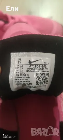 Маратонки Nike, 35 номер, снимка 4 - Детски маратонки - 49512134