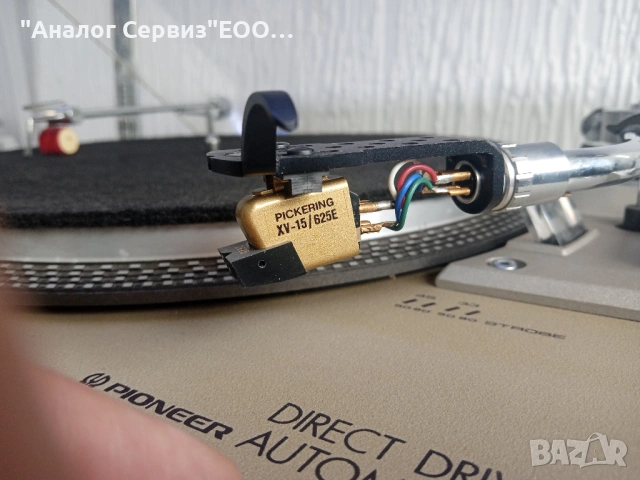 Грамофон PIONEER PL-518, снимка 9 - Грамофони - 54212266