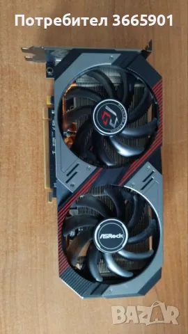 ASROCK RX5600 XT Phantom Gaming D2 6G OC, снимка 1 - Видеокарти - 46896427