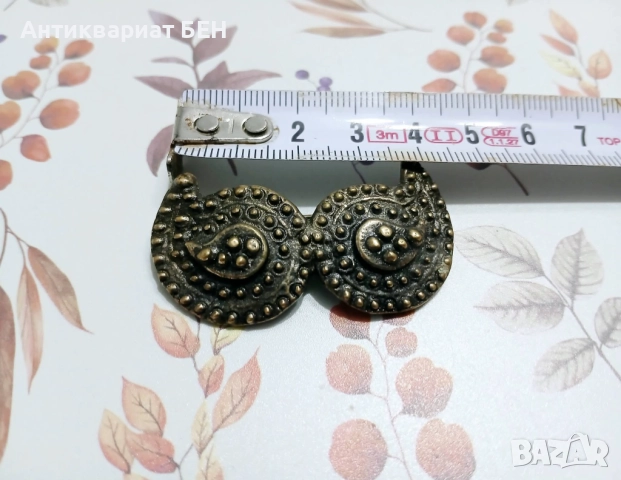 " Пафти - Брошка " 💯 , снимка 8 - Антикварни и старинни предмети - 52795091