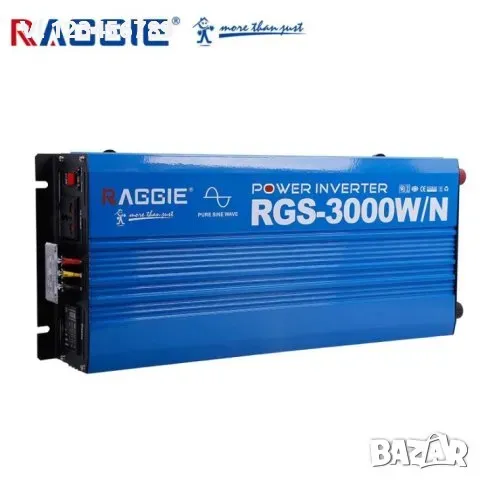 12V /3000 вата Инвертор с чиста синусоида Raggie или 24V/3000W, снимка 4 - Други инструменти - 48445178