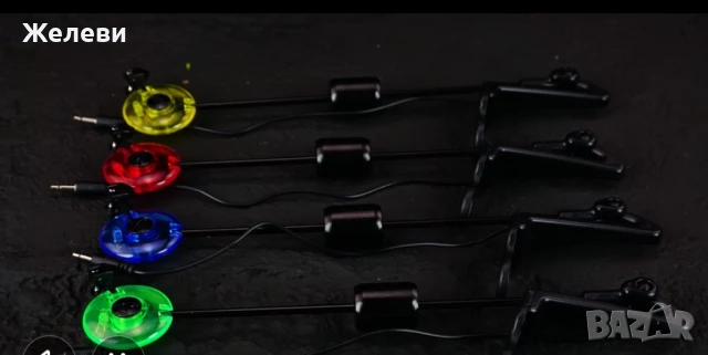 Комплект риболовни обтегачи  Hirisi  – 4 броя, снимка 3 - Такъми - 51177547