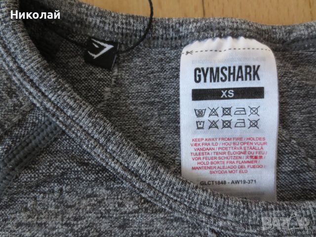 Gymshark Flex Long Sleeve Crop Top, снимка 5 - Спортни екипи - 45159425