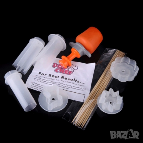   Уред за декоративно рязане на плодове  