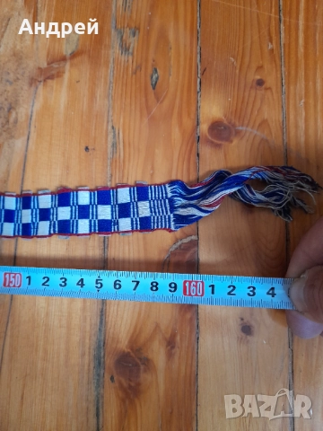 Колан за народна носия,тъканица #54, снимка 4 - Антикварни и старинни предмети - 52267743