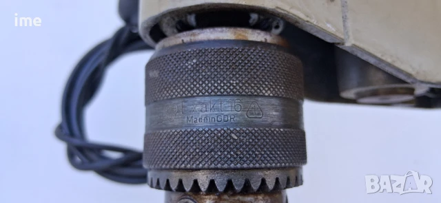 Настолна бормашина НОМЕР 13. 375 и 710 обор/мин. 625W. Макс Ф16 мм. РАБОТЕЩА. Внос от Германия. , снимка 2 - Бормашини - 50896165