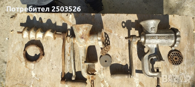 Машинка за мелене на месо, снимка 4 - Антикварни и старинни предмети - 53674049