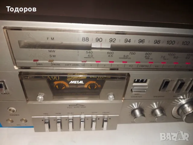 Philips Stereo Receiver/cassette deck F1227, снимка 6 - Аудиосистеми - 48459819