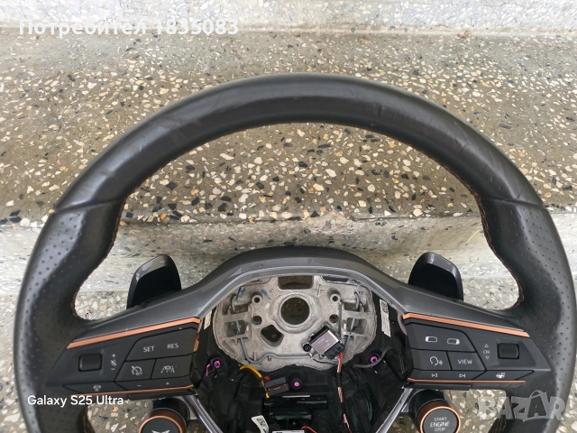 Оригинален волан Seat Cupra, снимка 4 - Аксесоари и консумативи - 53370864