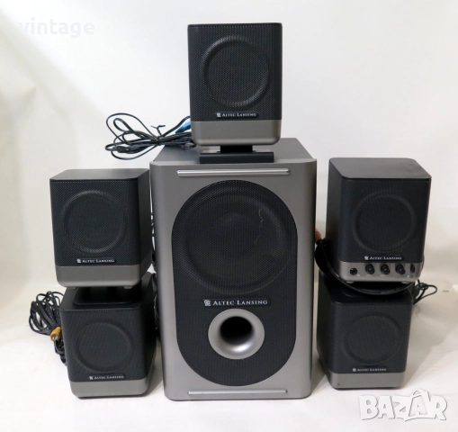 Altec Lansing 251  5.1 Channel Computer Speakers, снимка 4 - Аудиосистеми - 52821579