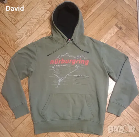 F1 оригинален суитшърт на пистата Nürburgring Graphic Hoodie, снимка 1 - Суичъри - 48631537