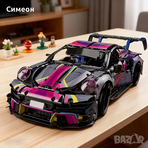 Конструктор кола Порше, снимка 5 - Играчки за стая - 53143552