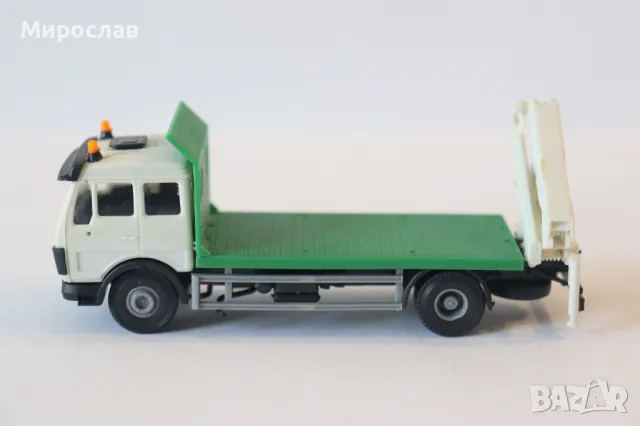 KIBRI H0 1/87 MERCEDES АВТО КРАН КАМИОН КРАН МОДЕЛ КОЛИЧКА