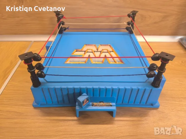 WWF orignal Wrestlemania I ring and action fig, снимка 3 - Колекции - 48355243