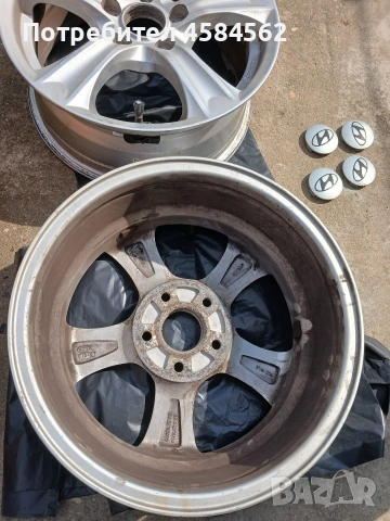 16" алуминиеви джанти Hyundai Tucson – 4 бр. + TPMS, снимка 8 - Гуми и джанти - 54254906